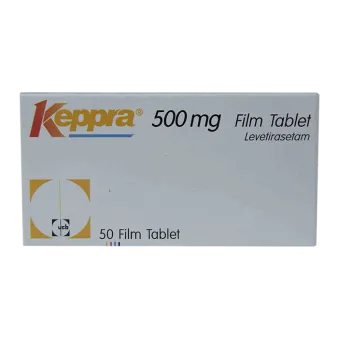 Кеппра 500мг таблетки №50